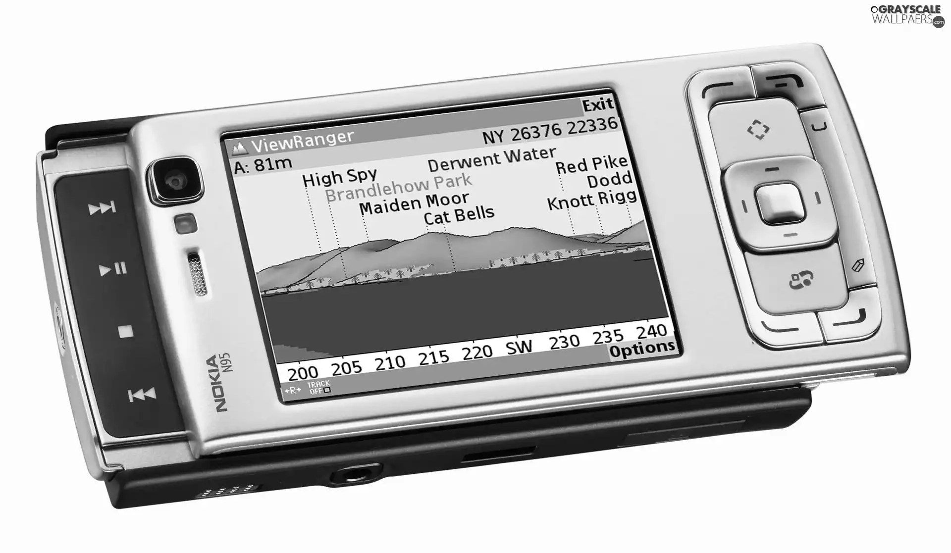 Nokia N95, screen