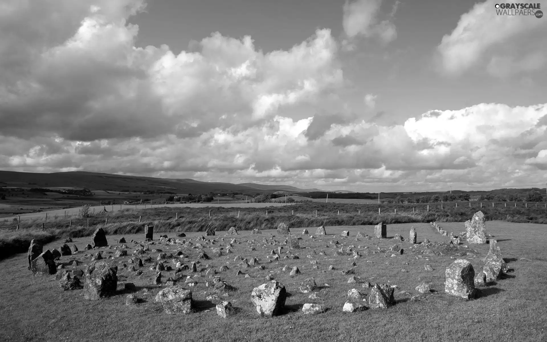 Stone, Ireland, North, circles