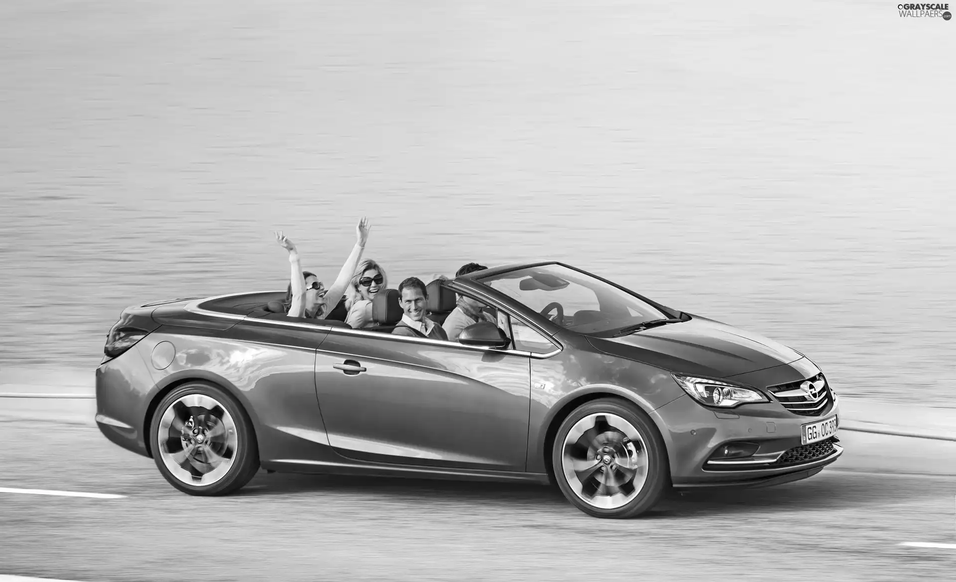 Opel Cascada, water