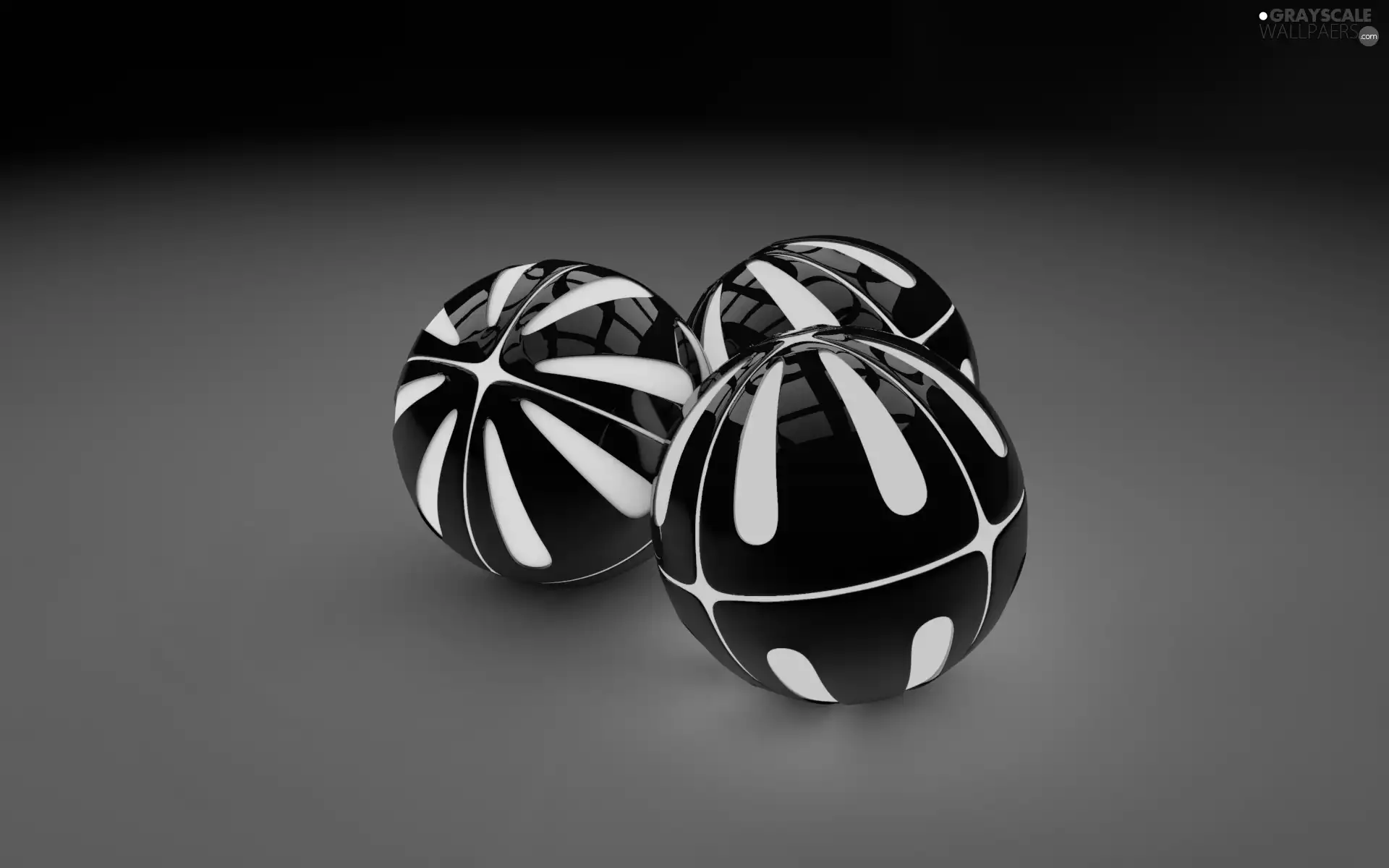 3D Graphics, Three, Orbs, Vectorial