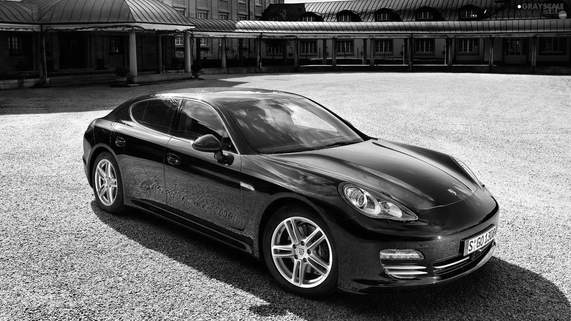 Panamera, Black, Porsche