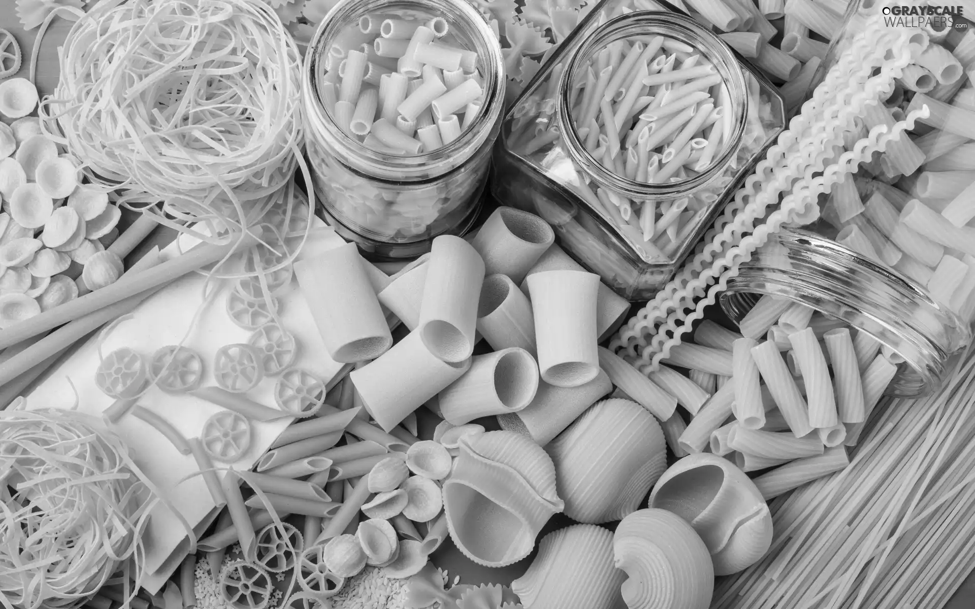 Pasta, Jars