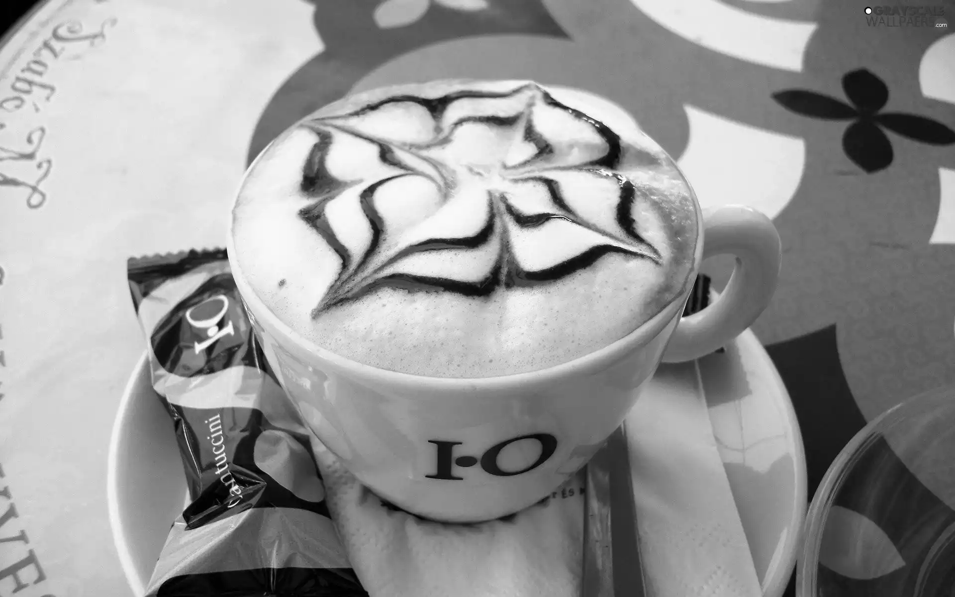 pattern, Cappucino, cup