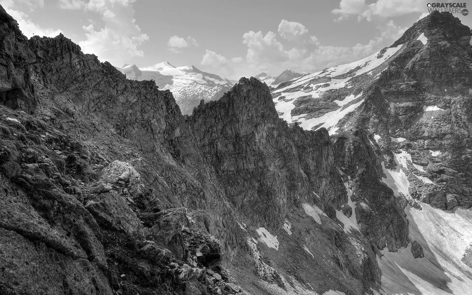 Mountains, peaks