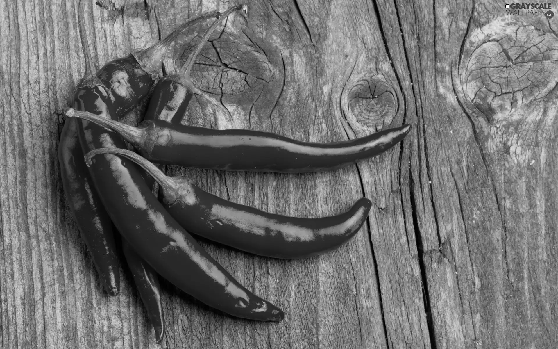 Wooden, Hot, pepper, board