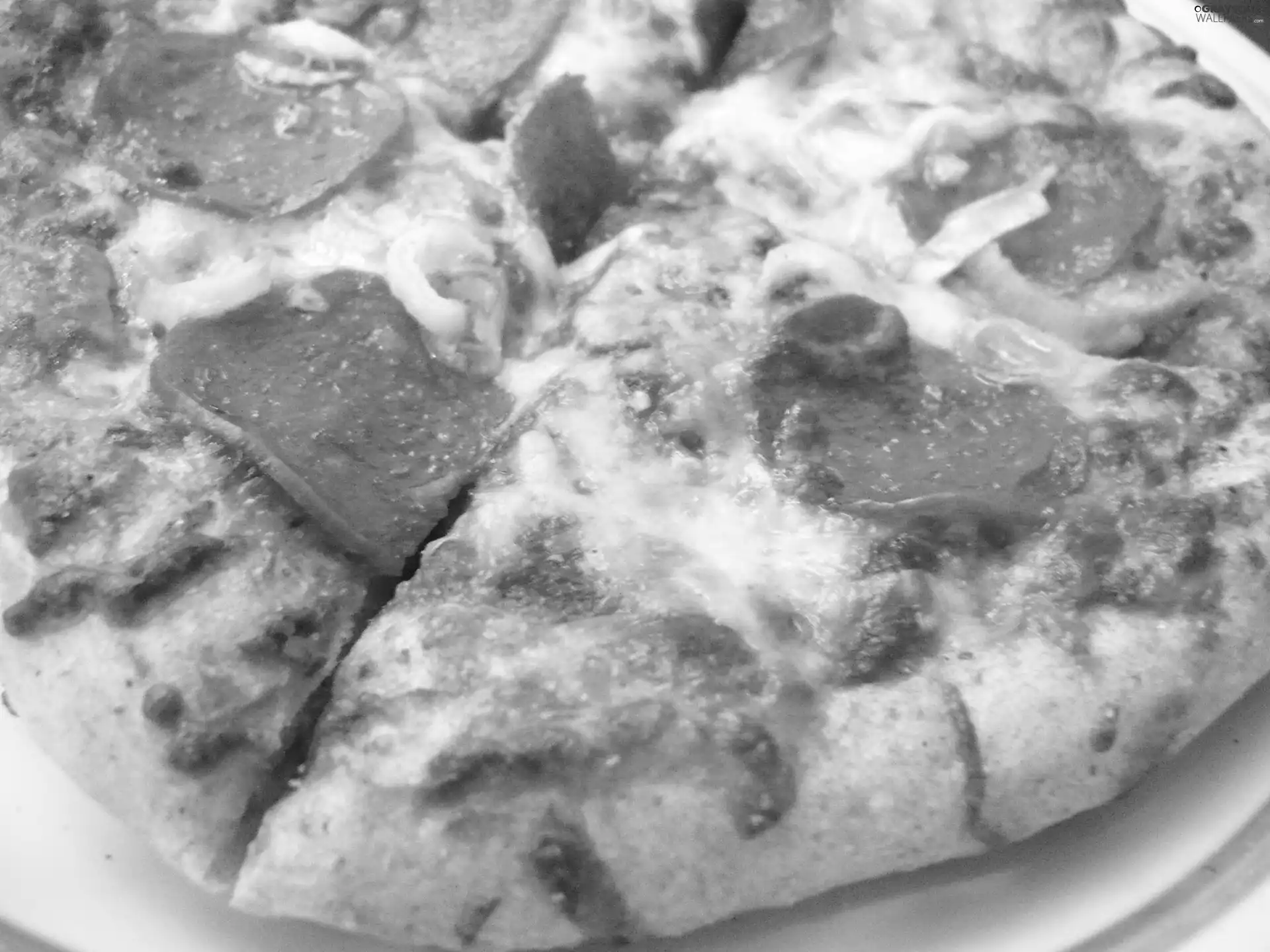 home, pizza