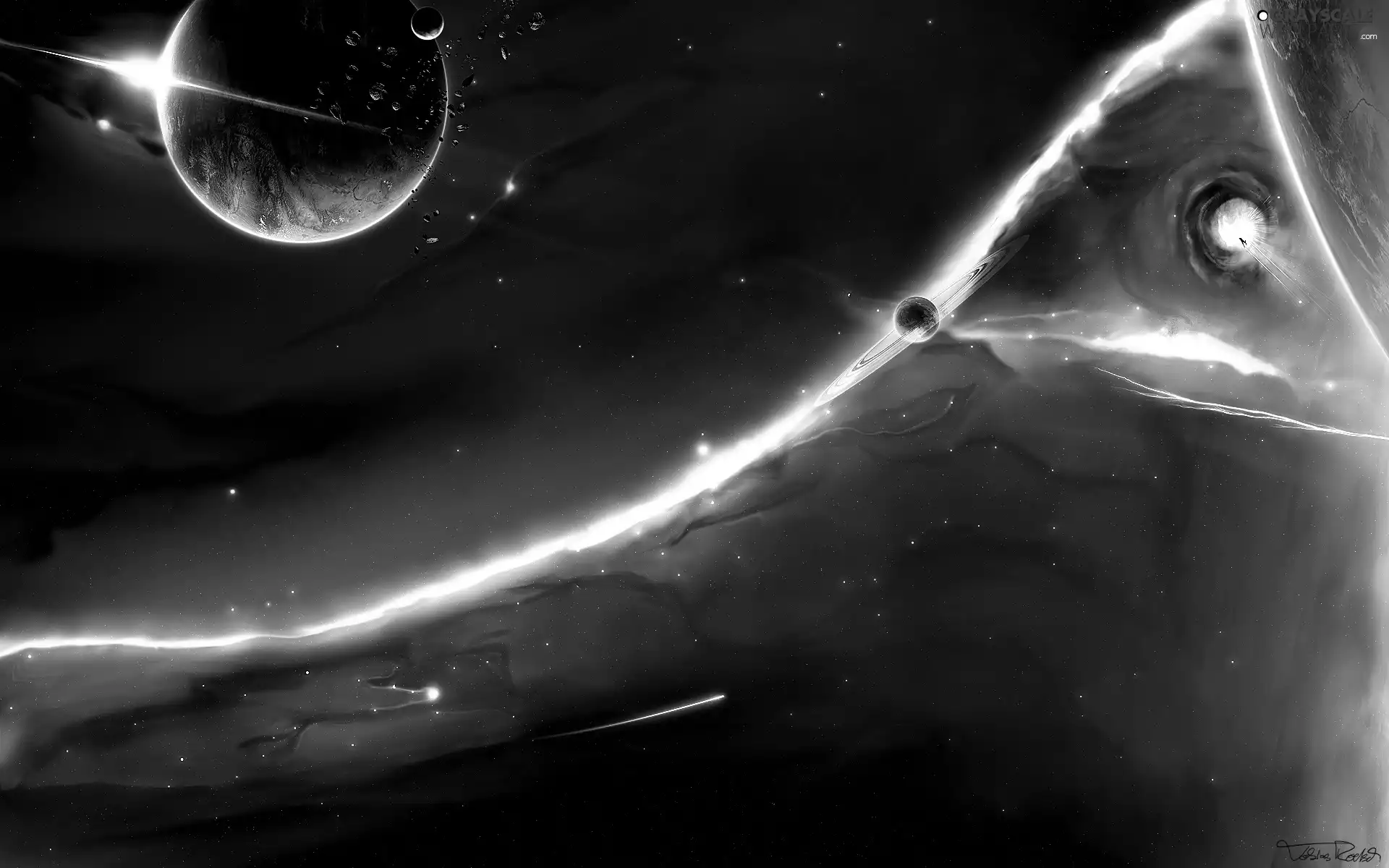Planet, Universe, meteors