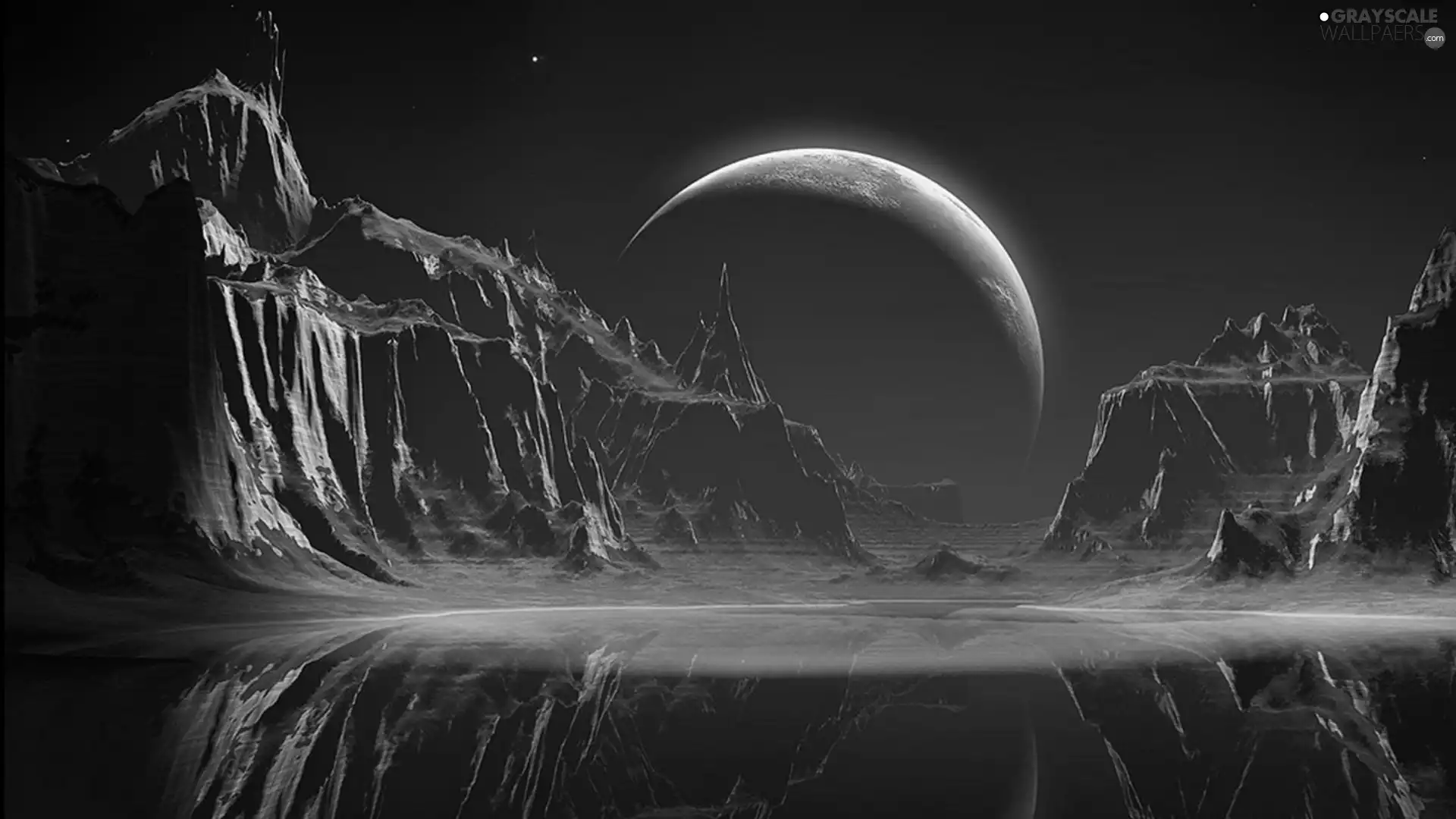 Planet, Rocky, Mountains
