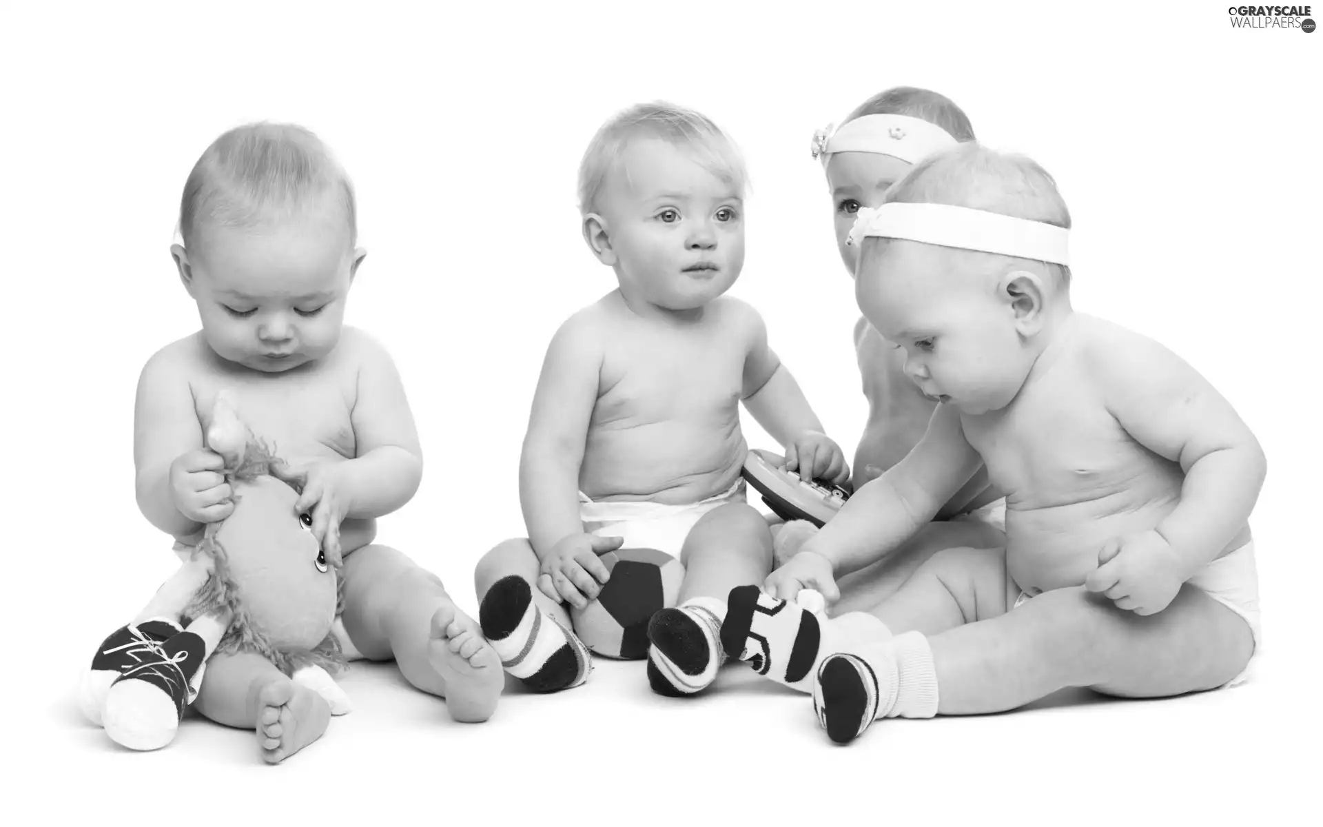 play, four, Kids