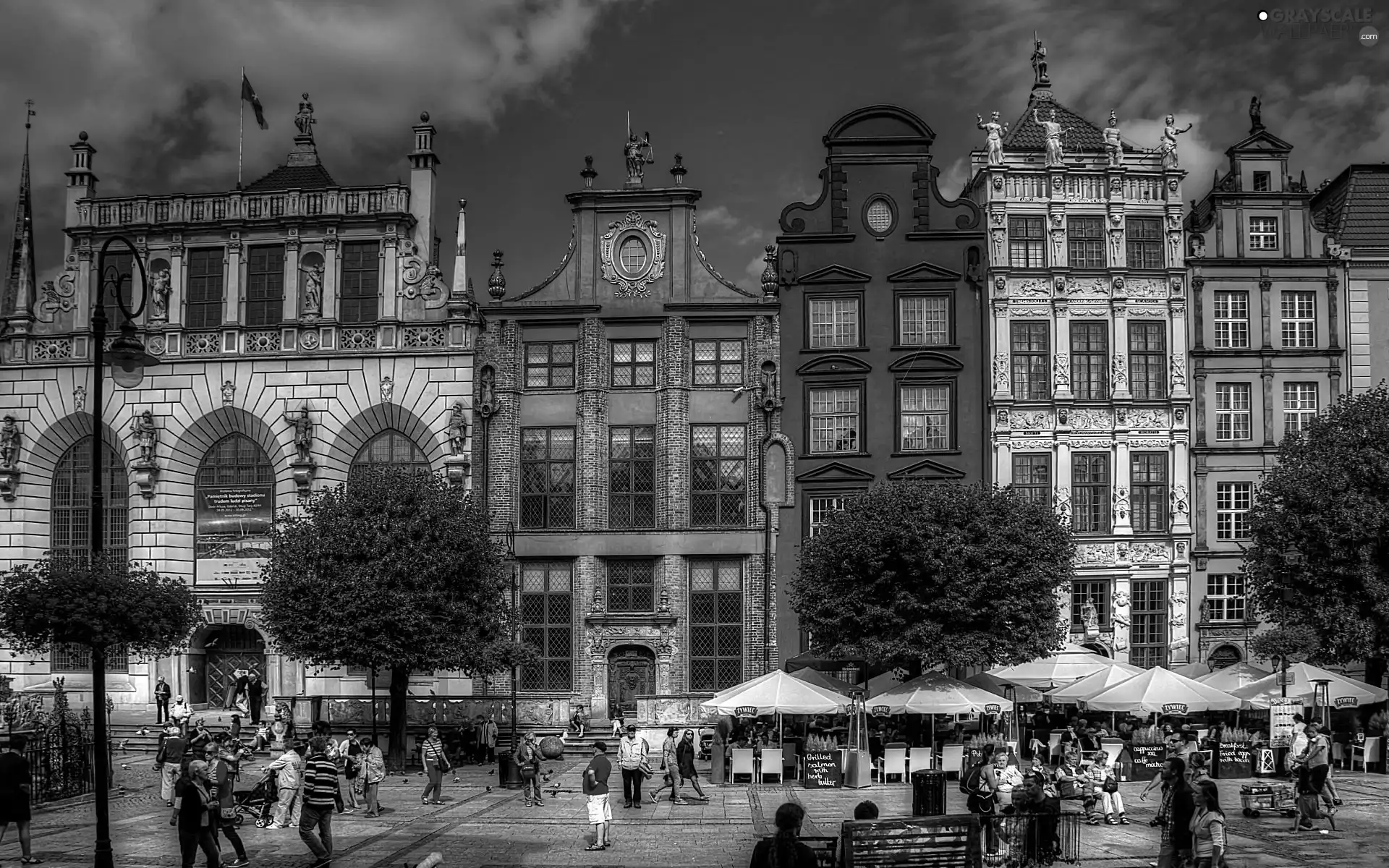 Town, Gdańsk, Poland, apartment house