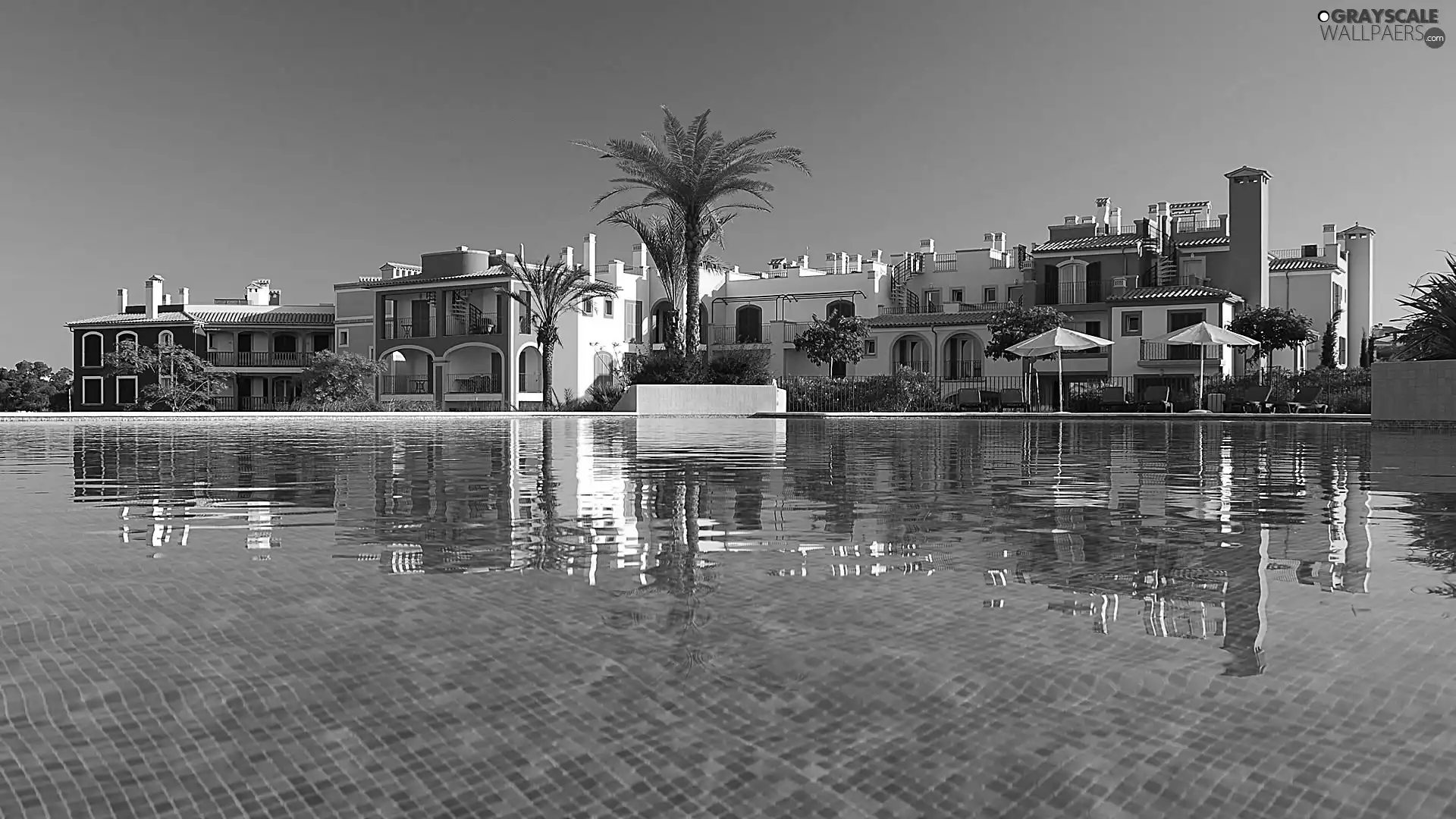 Pool, Houses, colossal