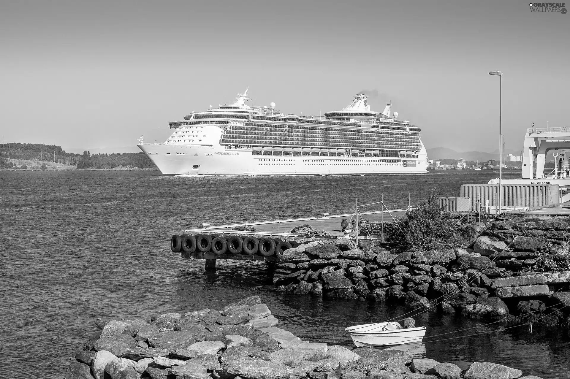 Ship, sea, port, passenger