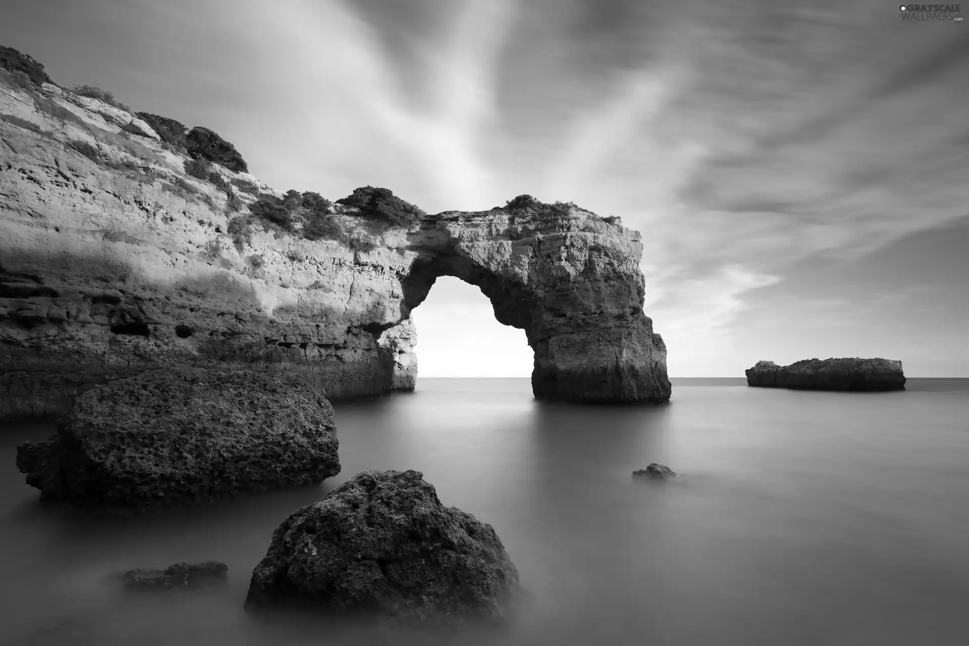 Portugal, sea, rocks