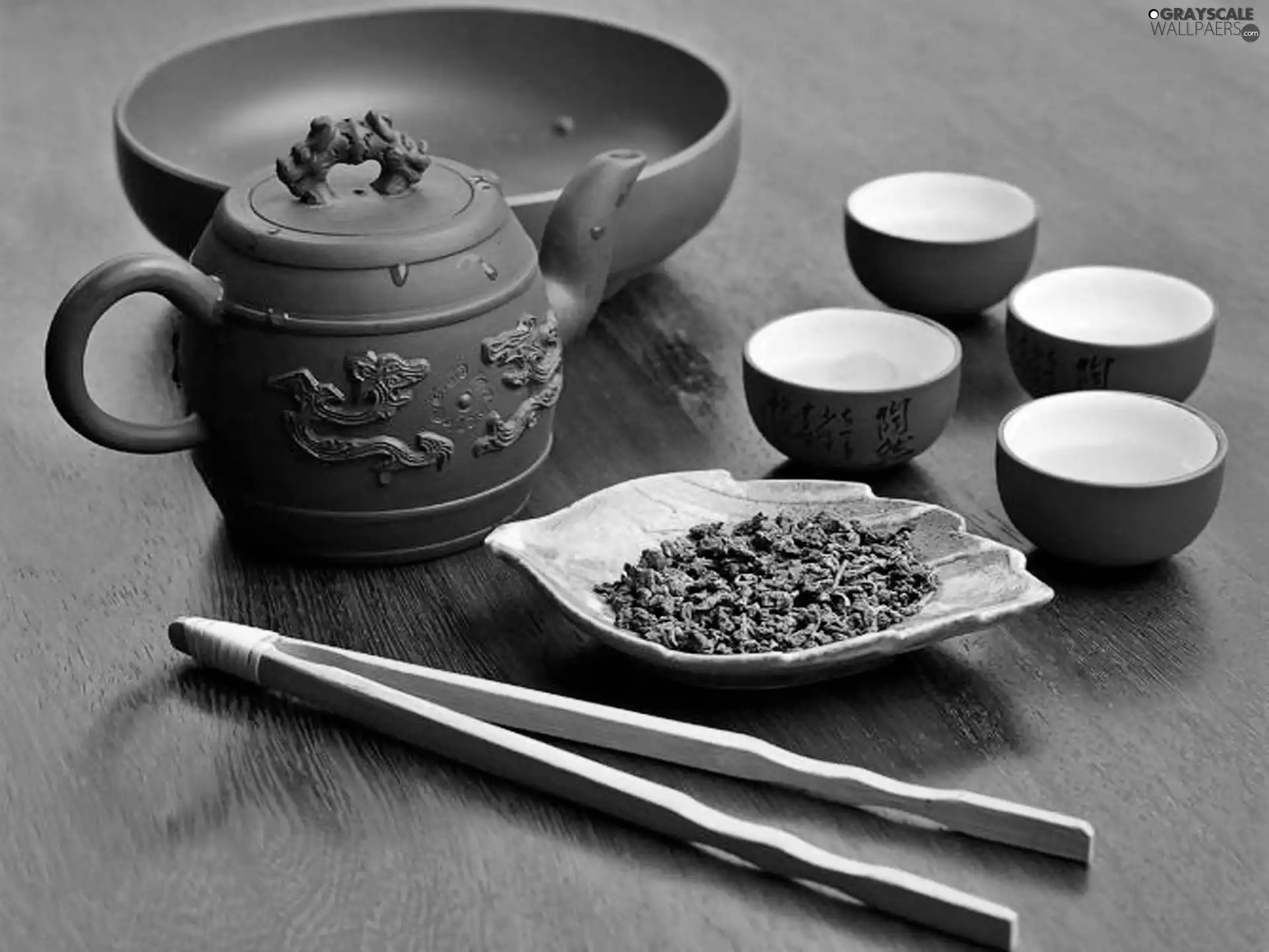 pottery, tea, Chinese