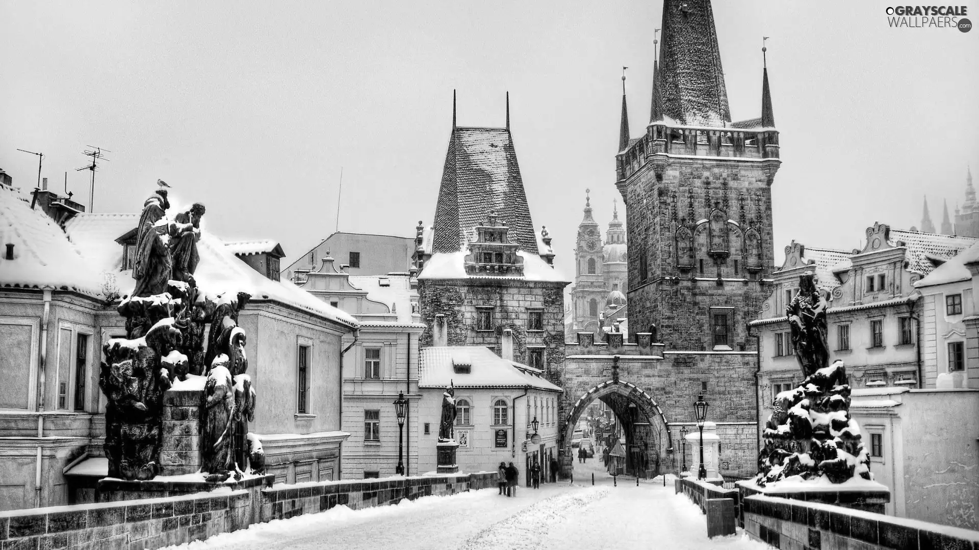 winter, Prague