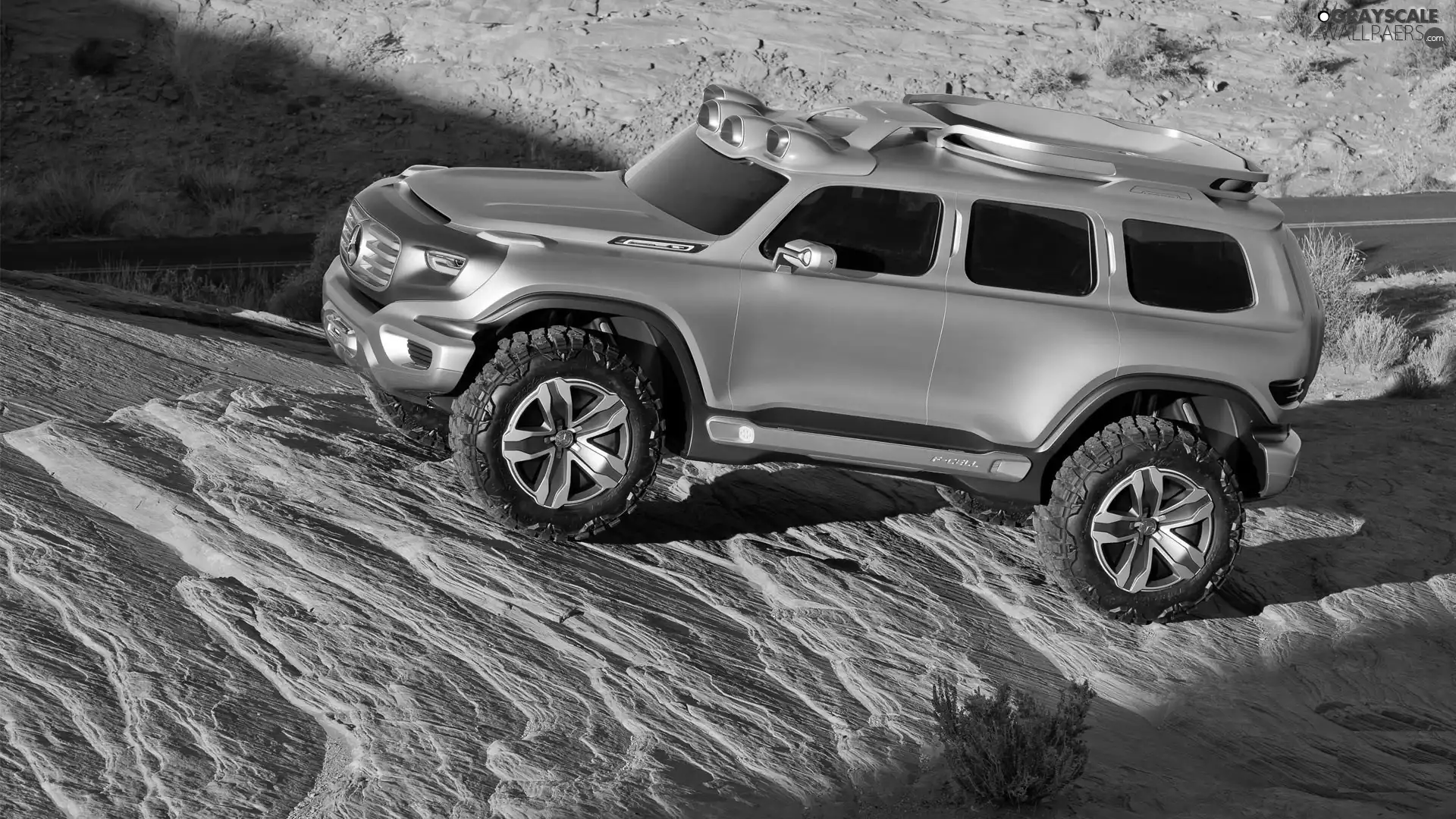 jeep, Benz, Prototype, Mercedes