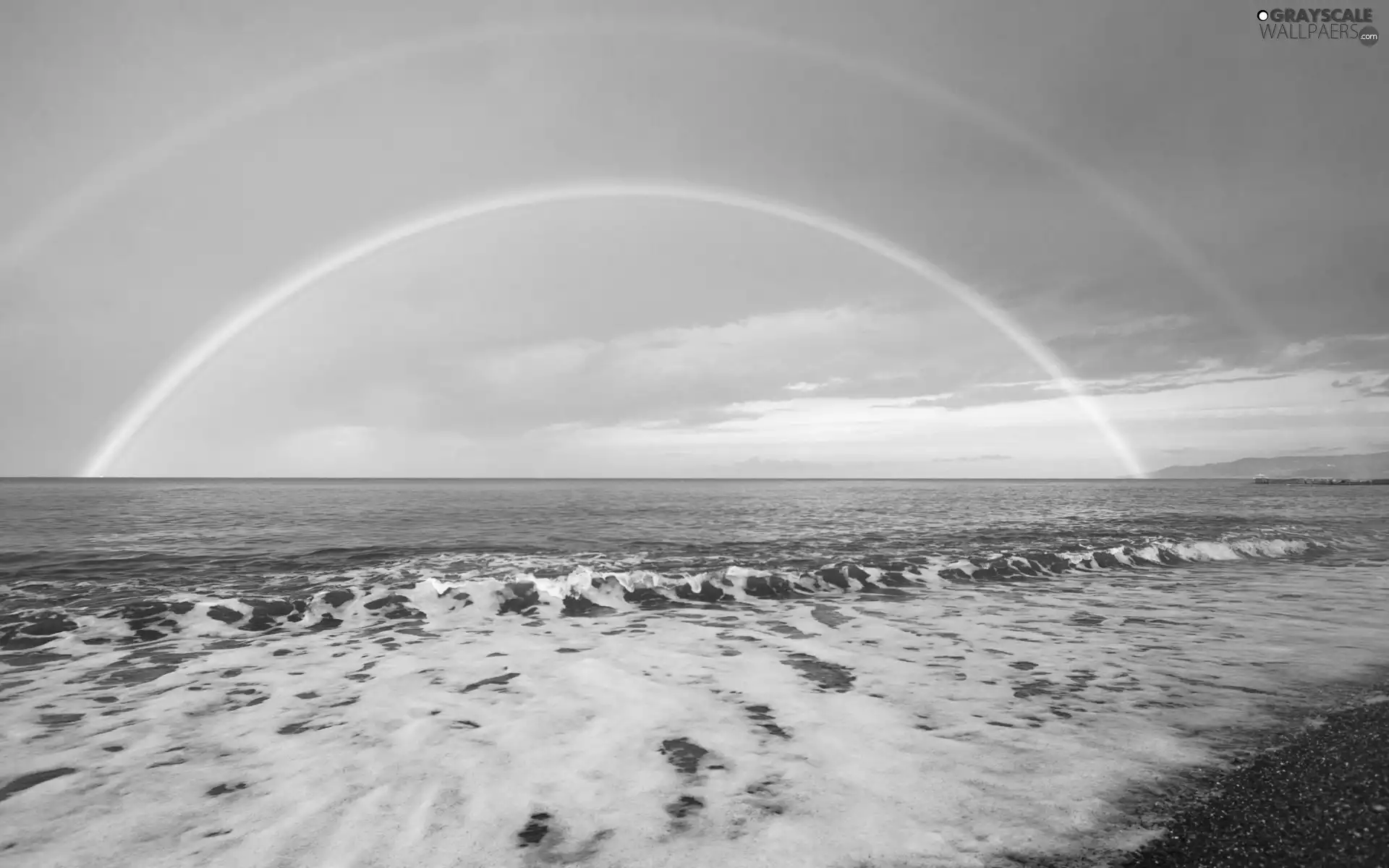 sea, Great Rainbows