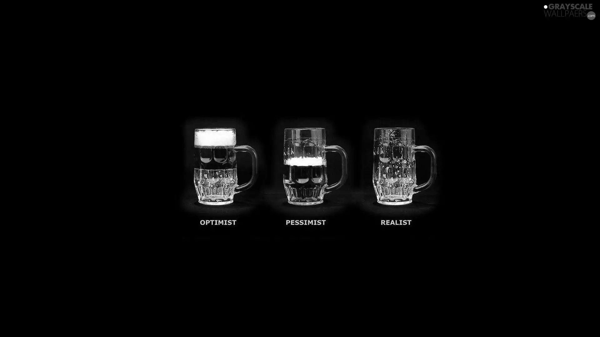realist, optimist, pessimist