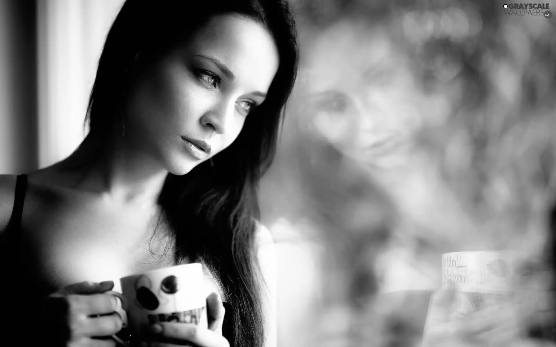 portrait, Angelina Petrova, reflection