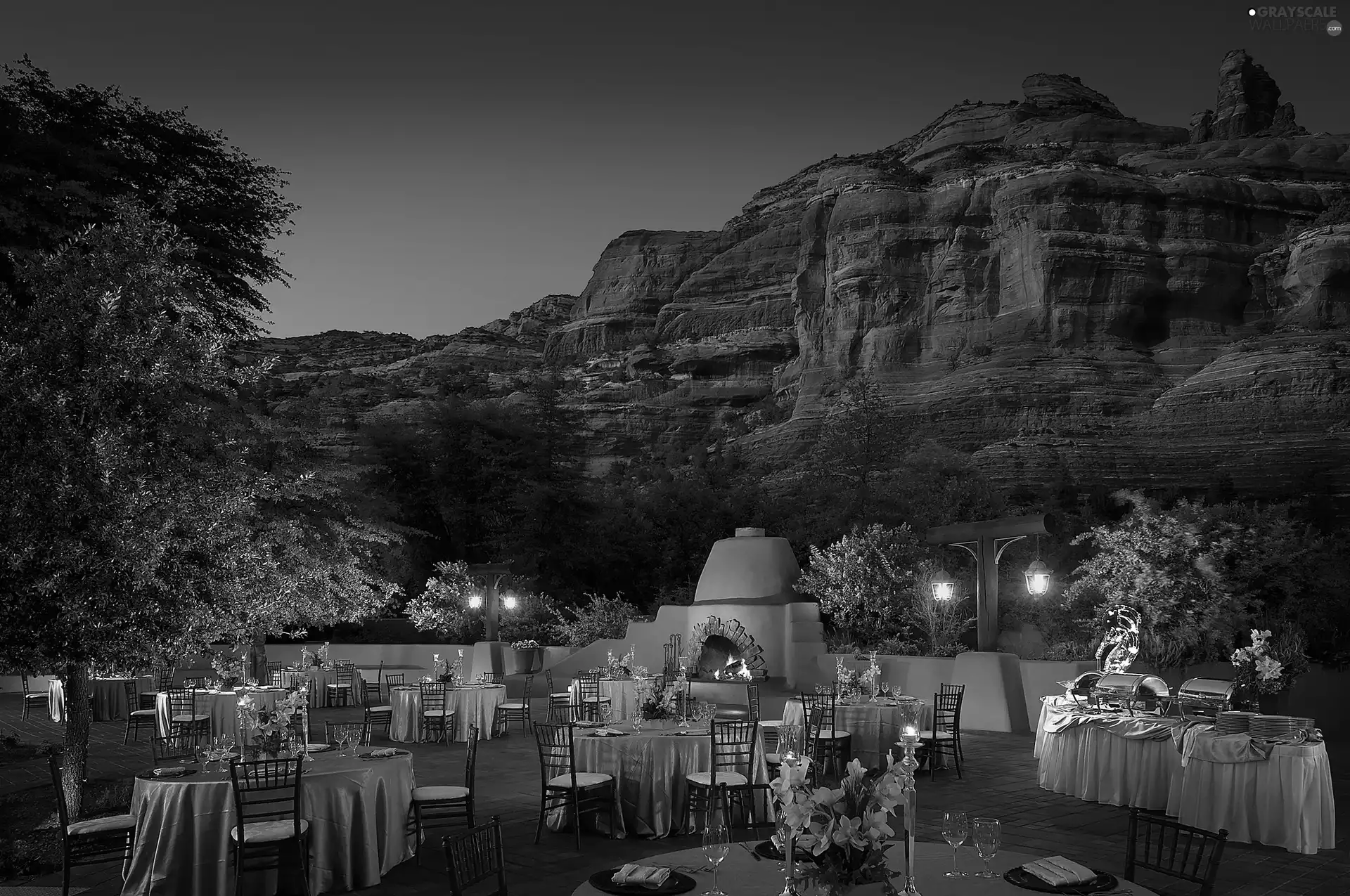 Red, Sedona, Restaurant, spa, rocks, California
