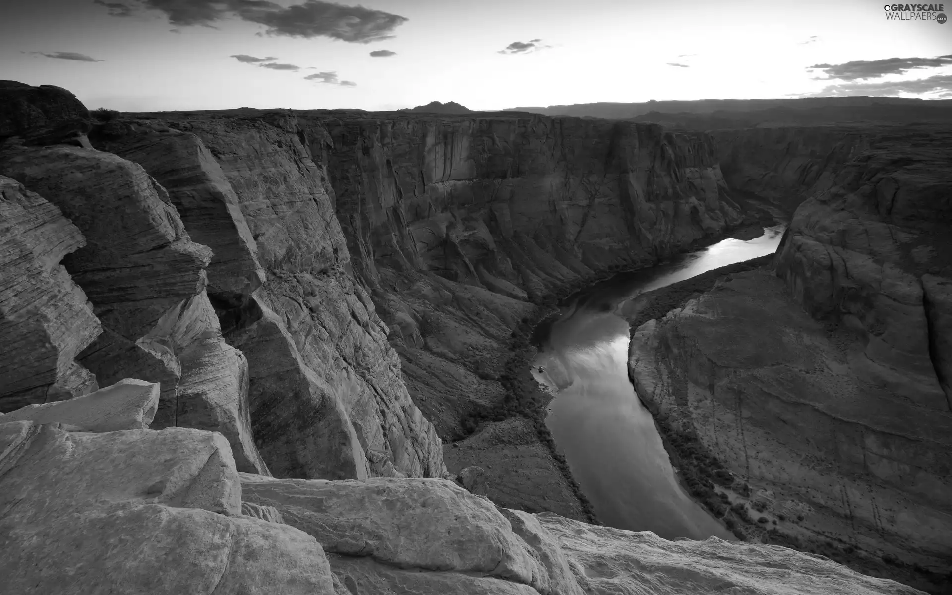 canyon, Mountains, River, Colorado