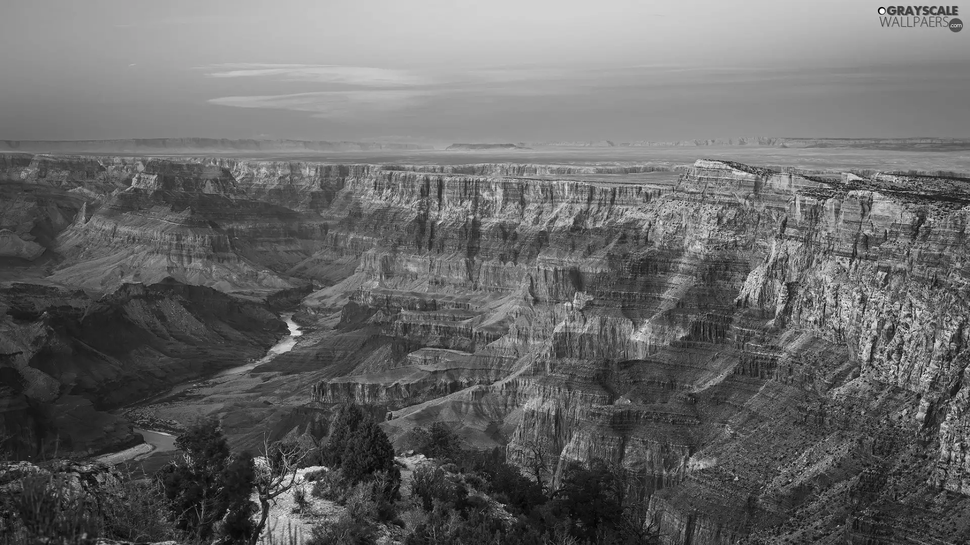 canyon, River