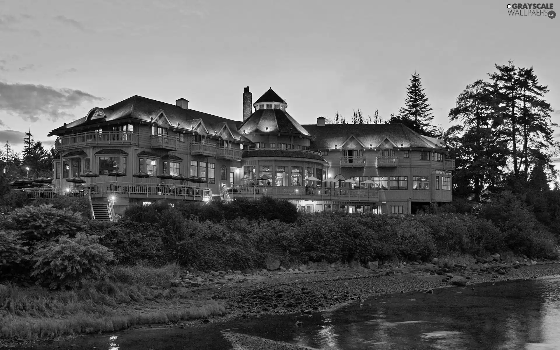 Canada, Hotel hall, River