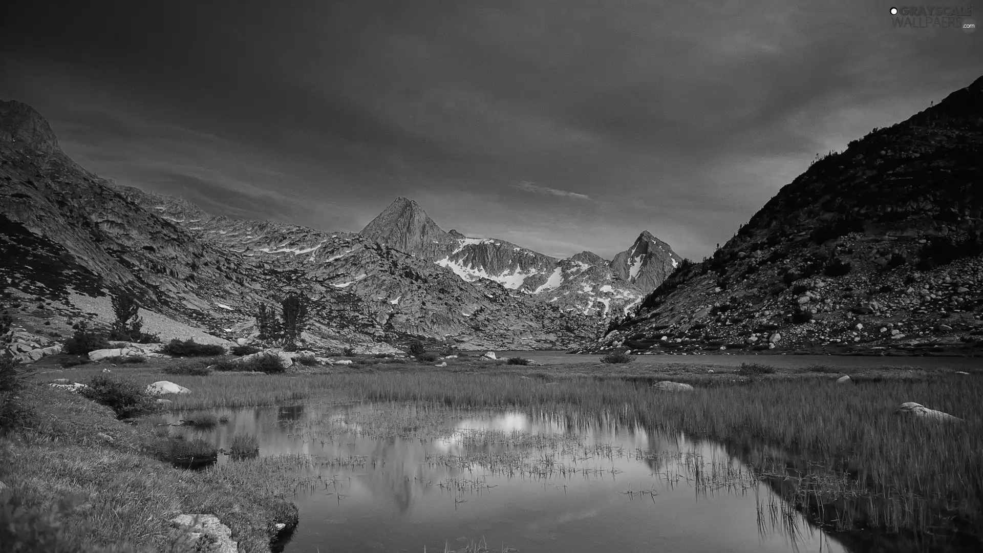 Mountains, River