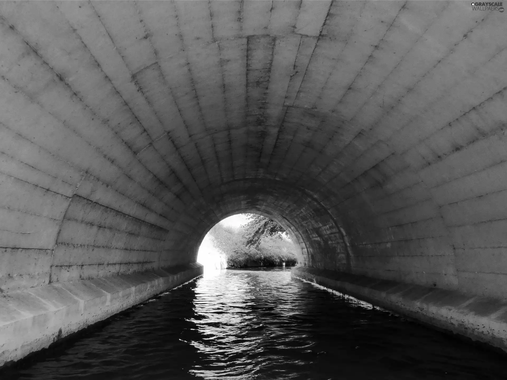 tunnel, River