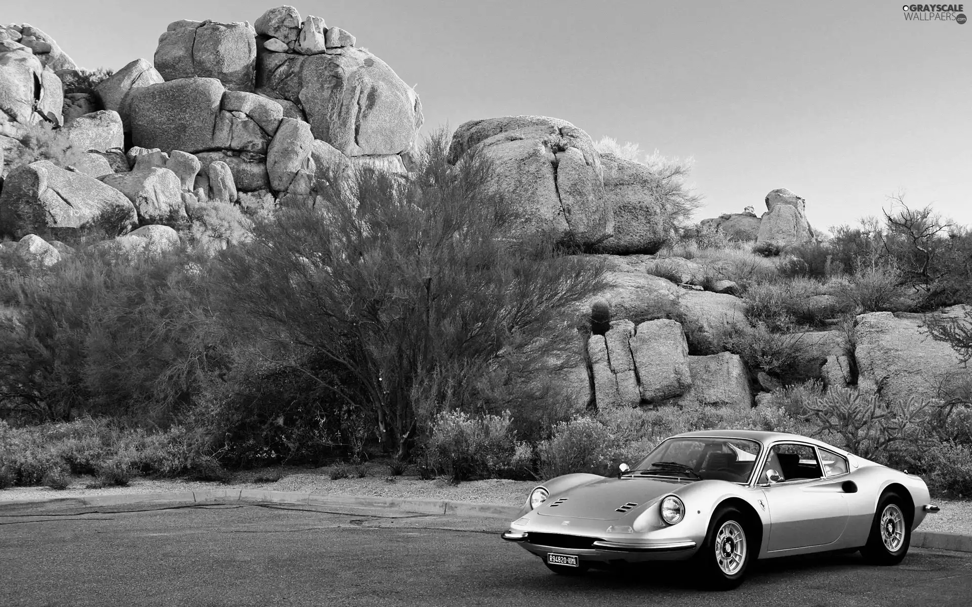 rocks, Ferrari, Dino