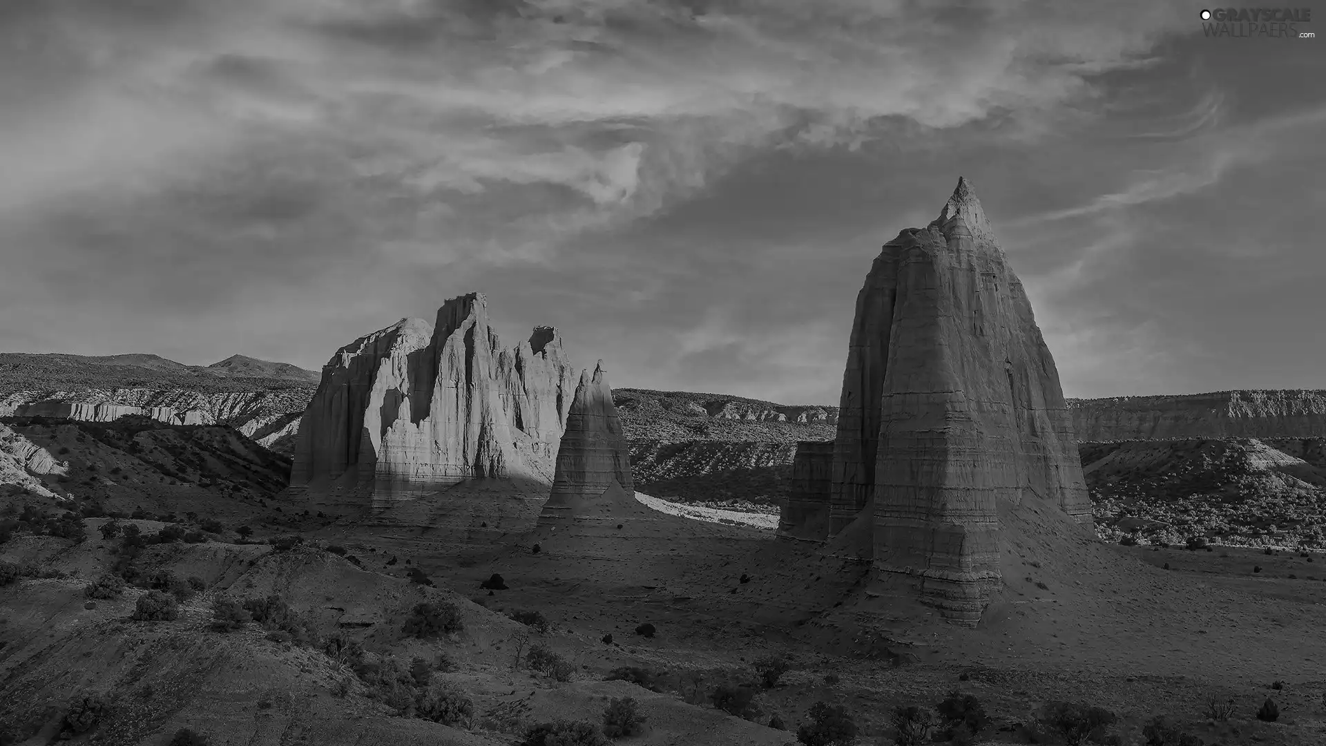 rocks, Utah, The United States, Capitol Reef National Park