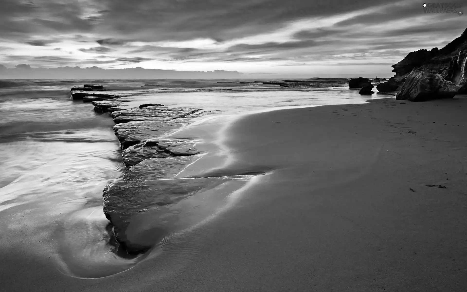 sea, Beaches, rocks, Waves