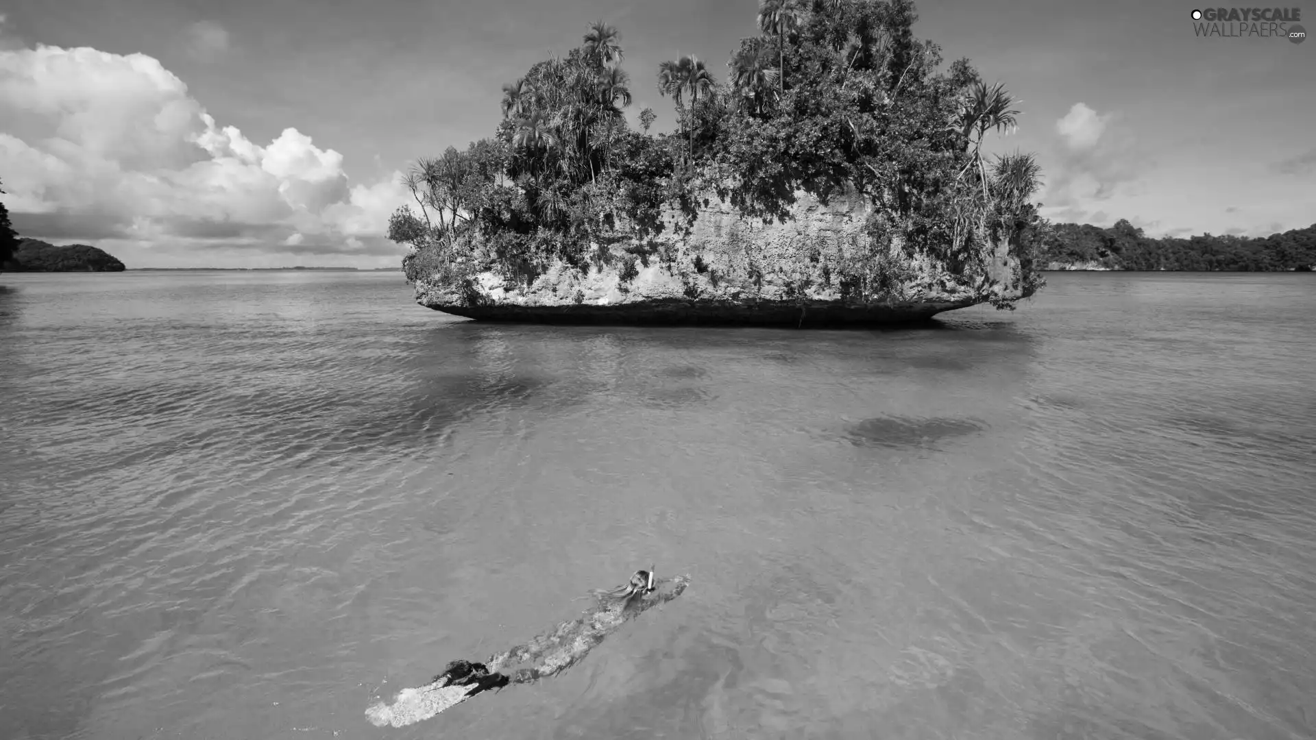 Rocks, Snorkeling, water