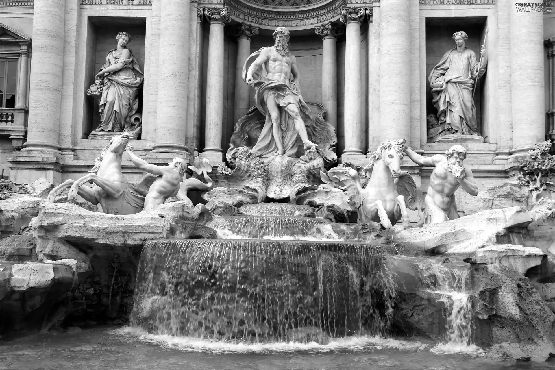 Sights, Fontanna Di Trevi, Rome