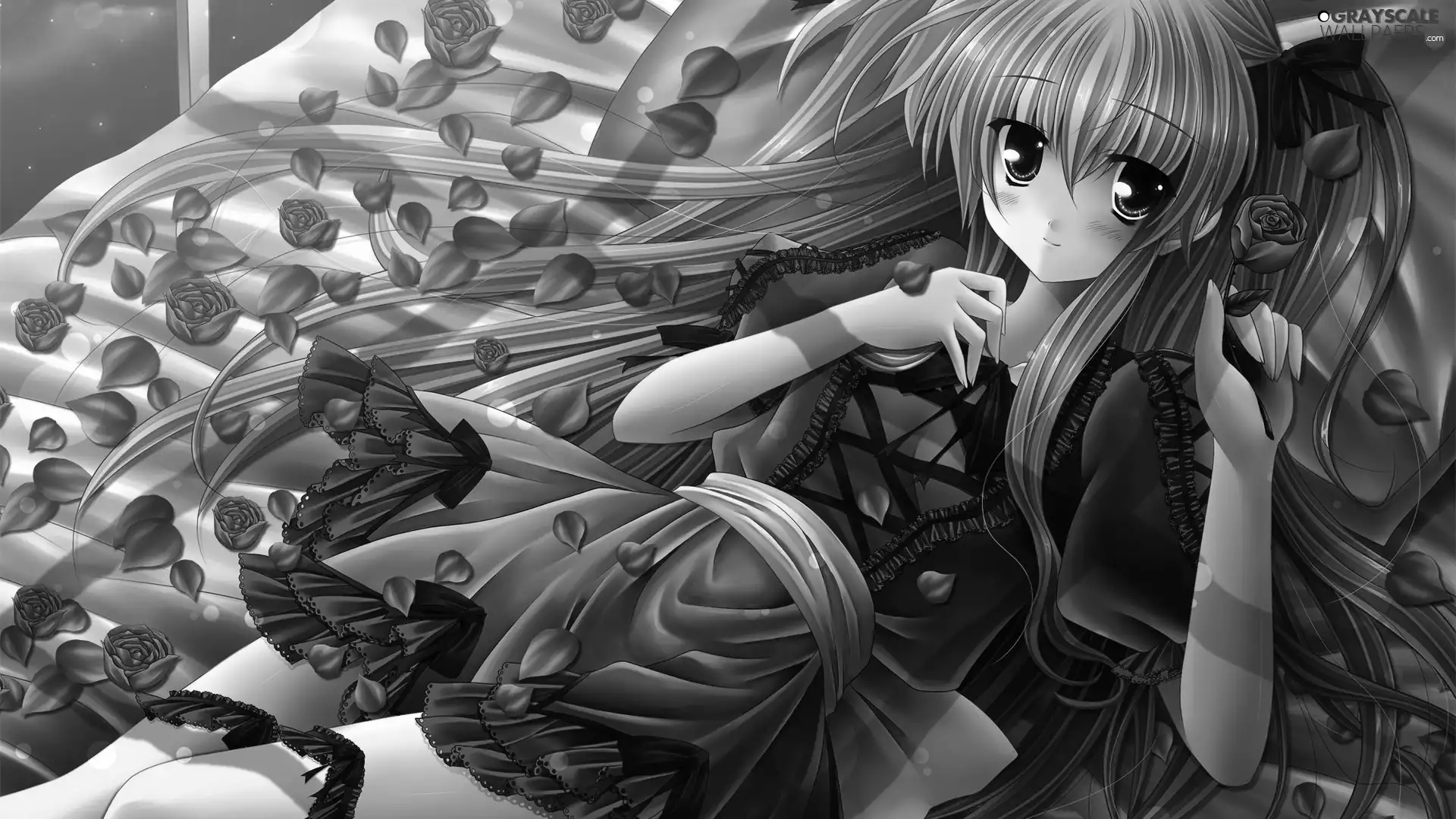 rouge, girl, flakes