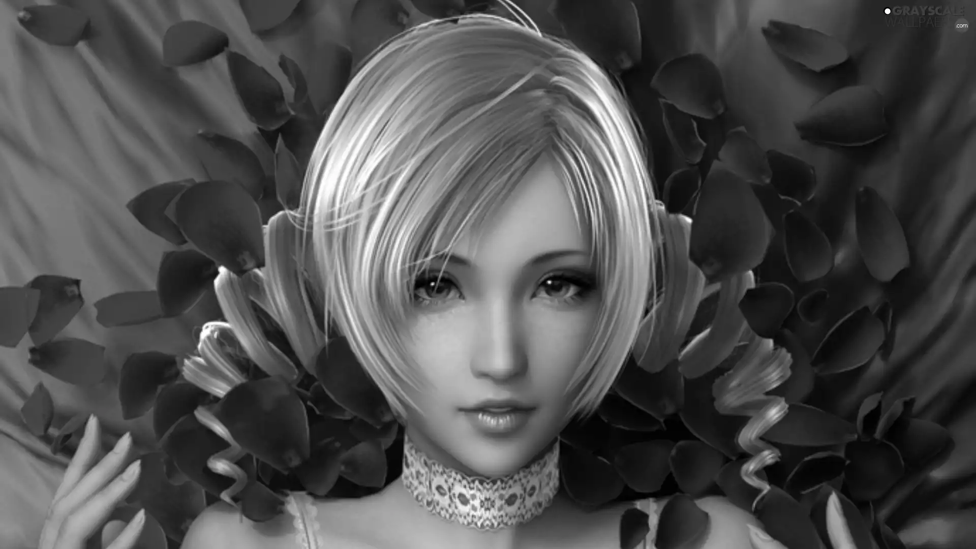 girl, flakes, rouge, Catherine