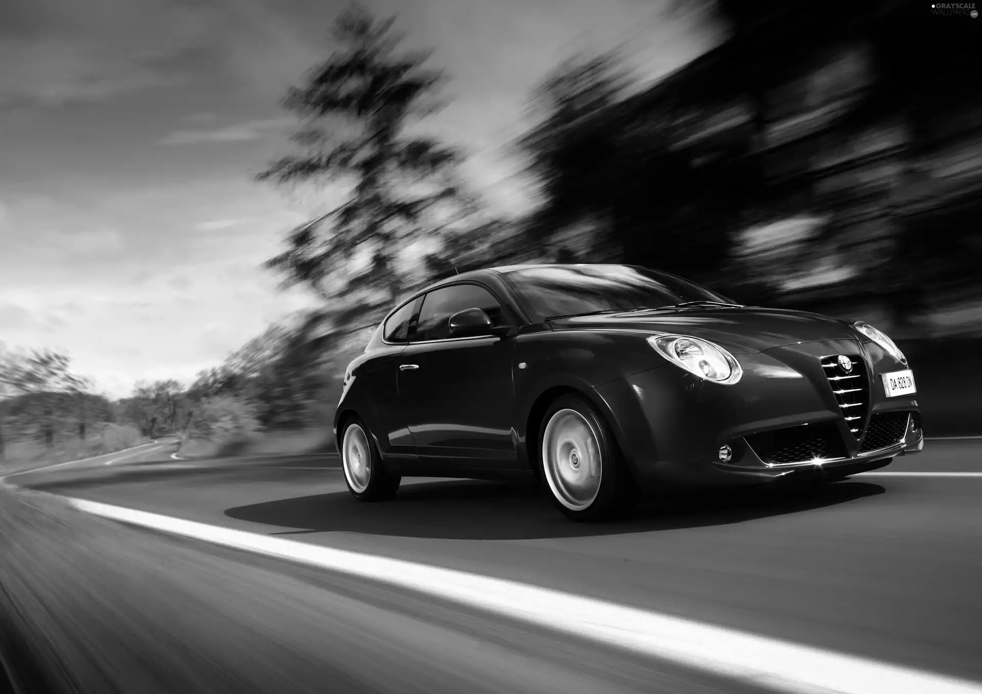 picture, Alfa Romeo MiTo, route