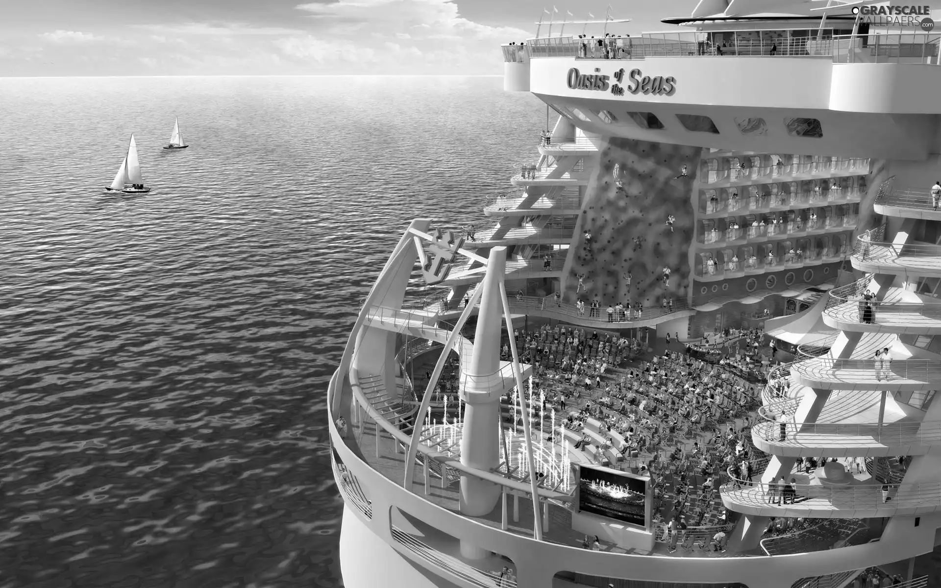 Ship, Oasis, Royal Caribean, passenger