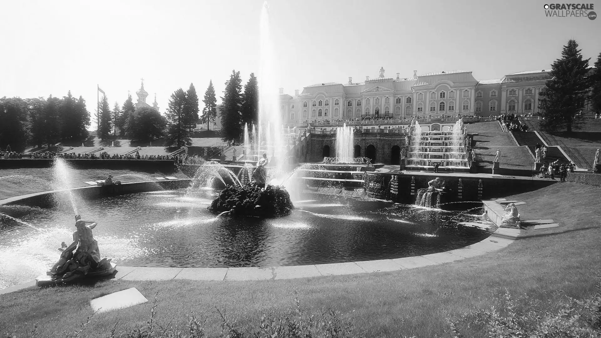 Russia, palace, fountain