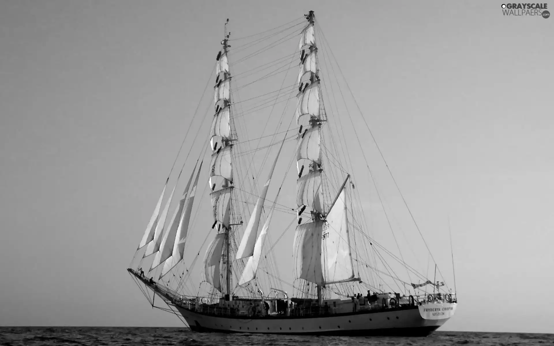Sailing ship Fryderyk Chopin