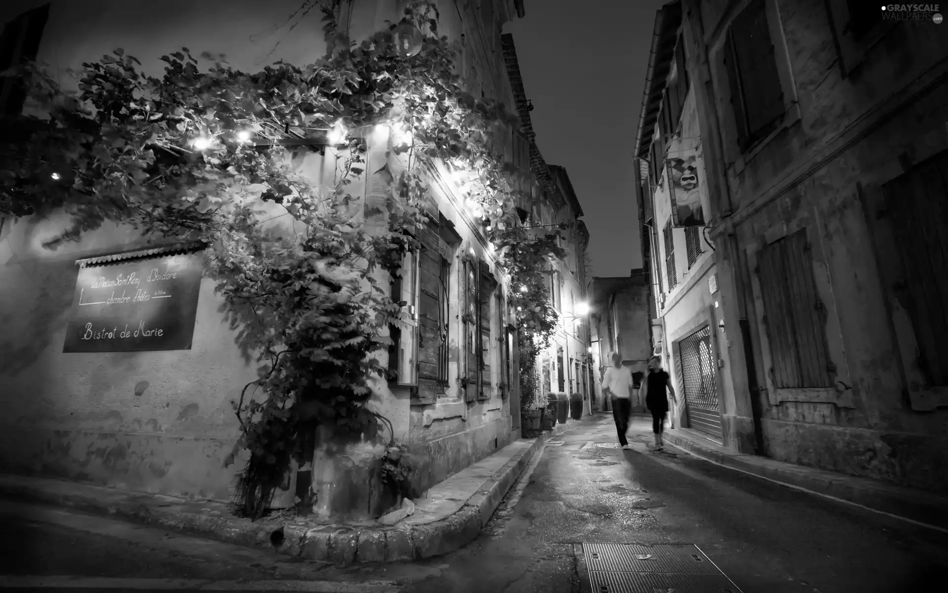 Houses, Saint Remy De Provence, France, Street