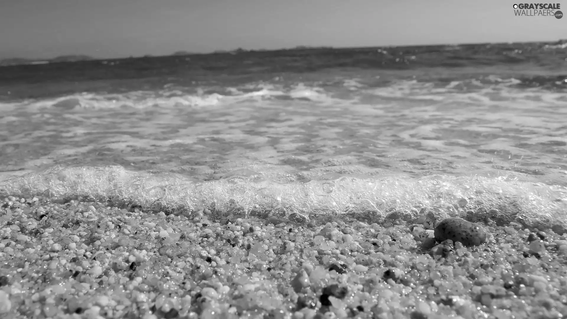 Sand, sea, Waves