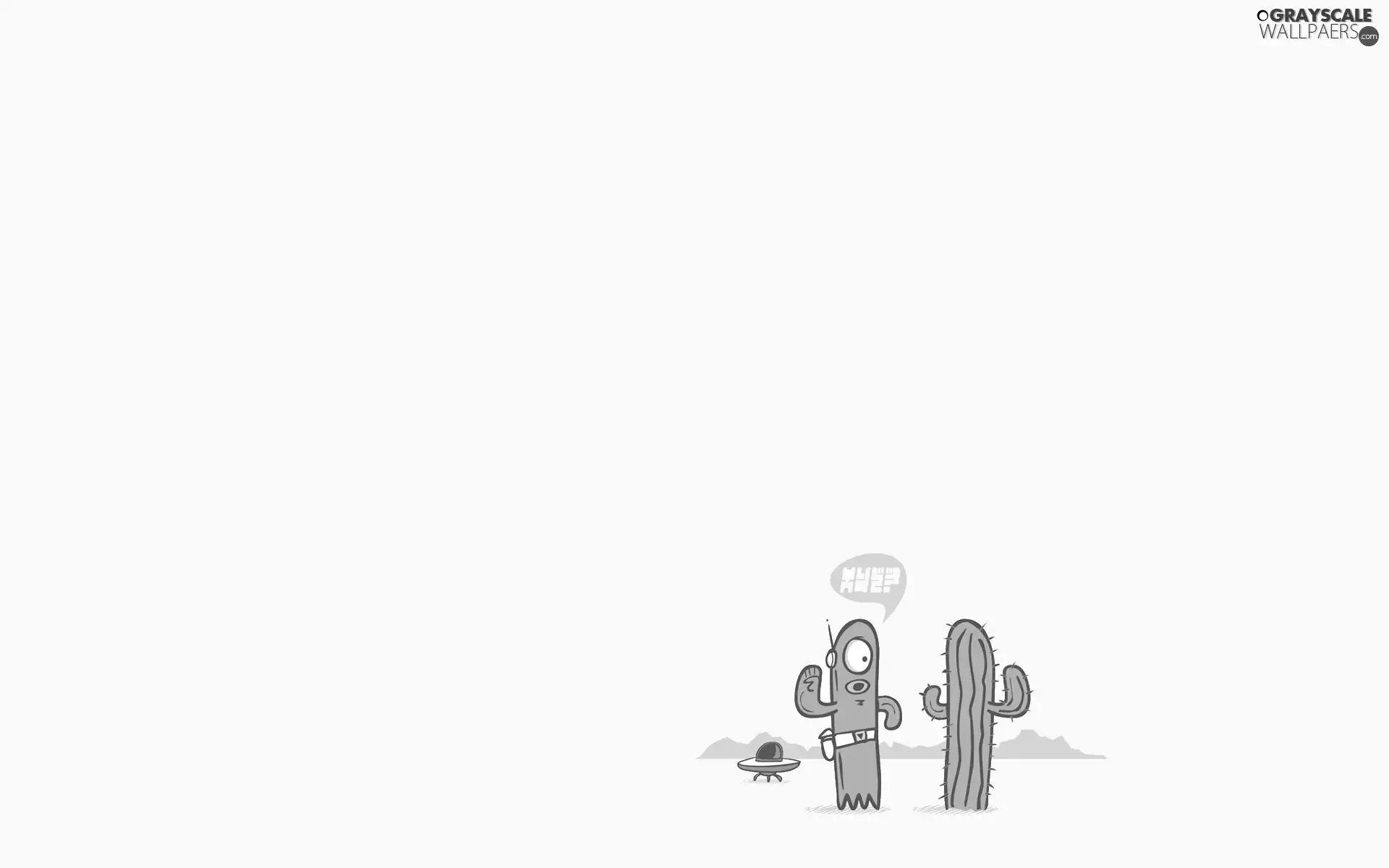 saucer, Cactus, alien