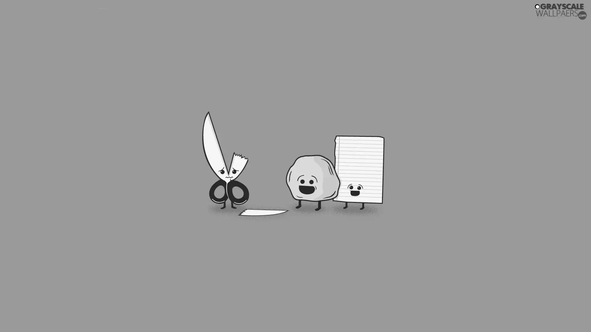 scissors, Stone, paper