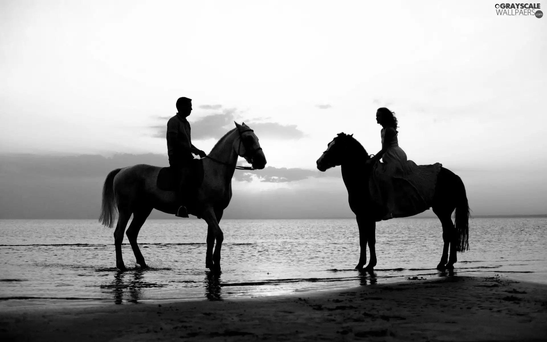 Beaches, a man, west, bloodstock, Women, sea, sun