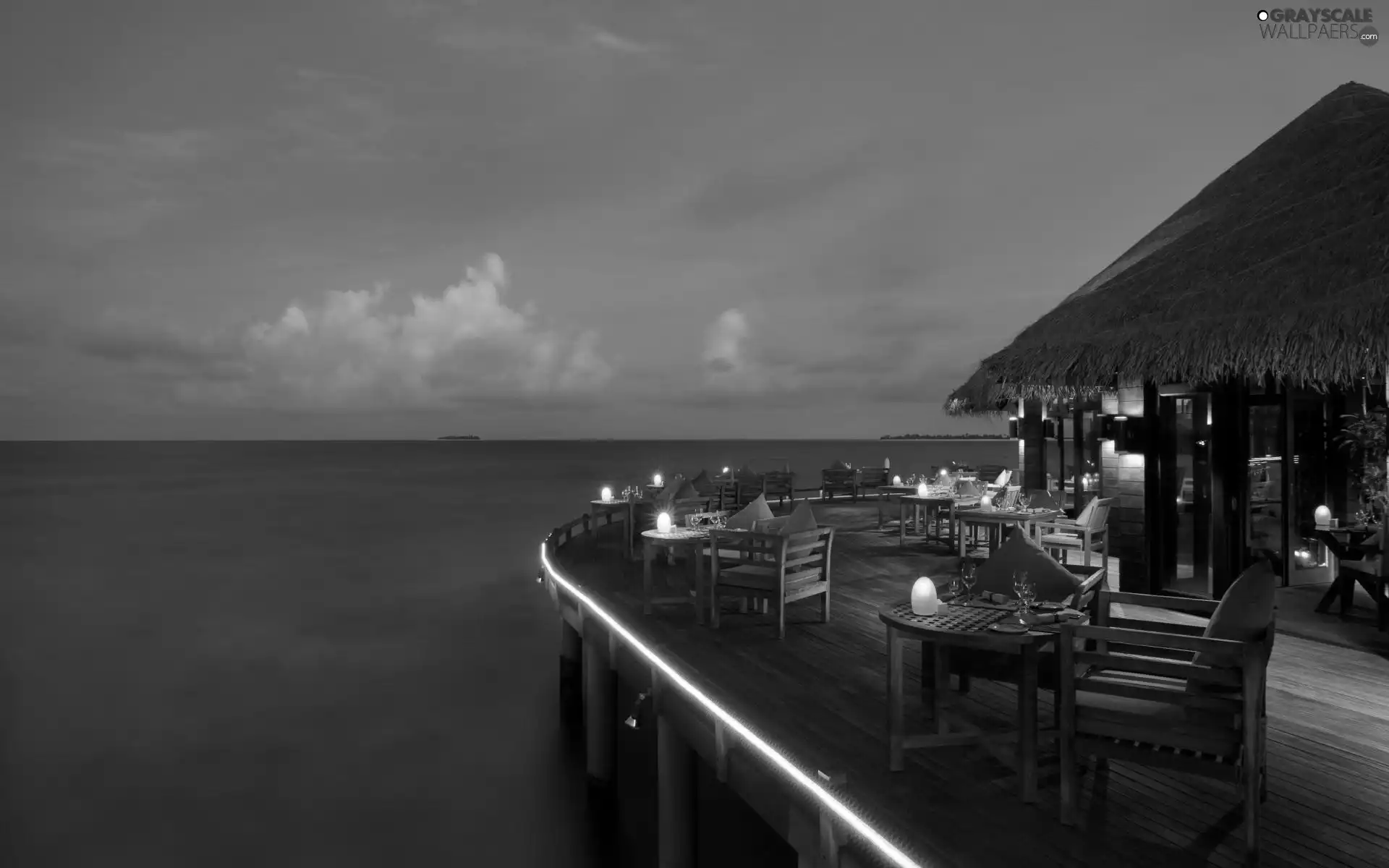 Bora Bora, Restaurant, sea