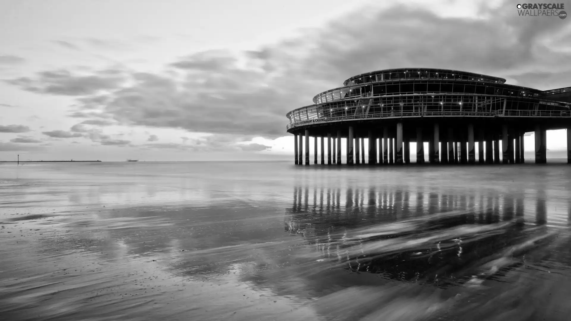 sea, Restaurant, casino