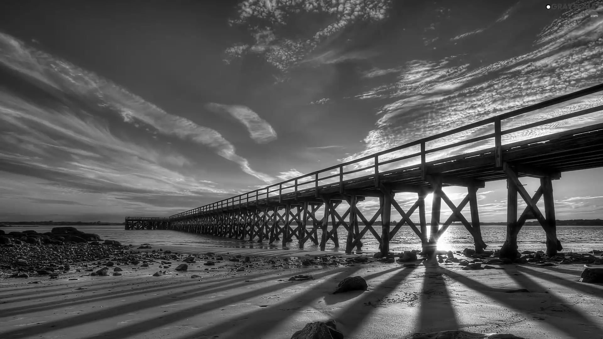 pier, sea