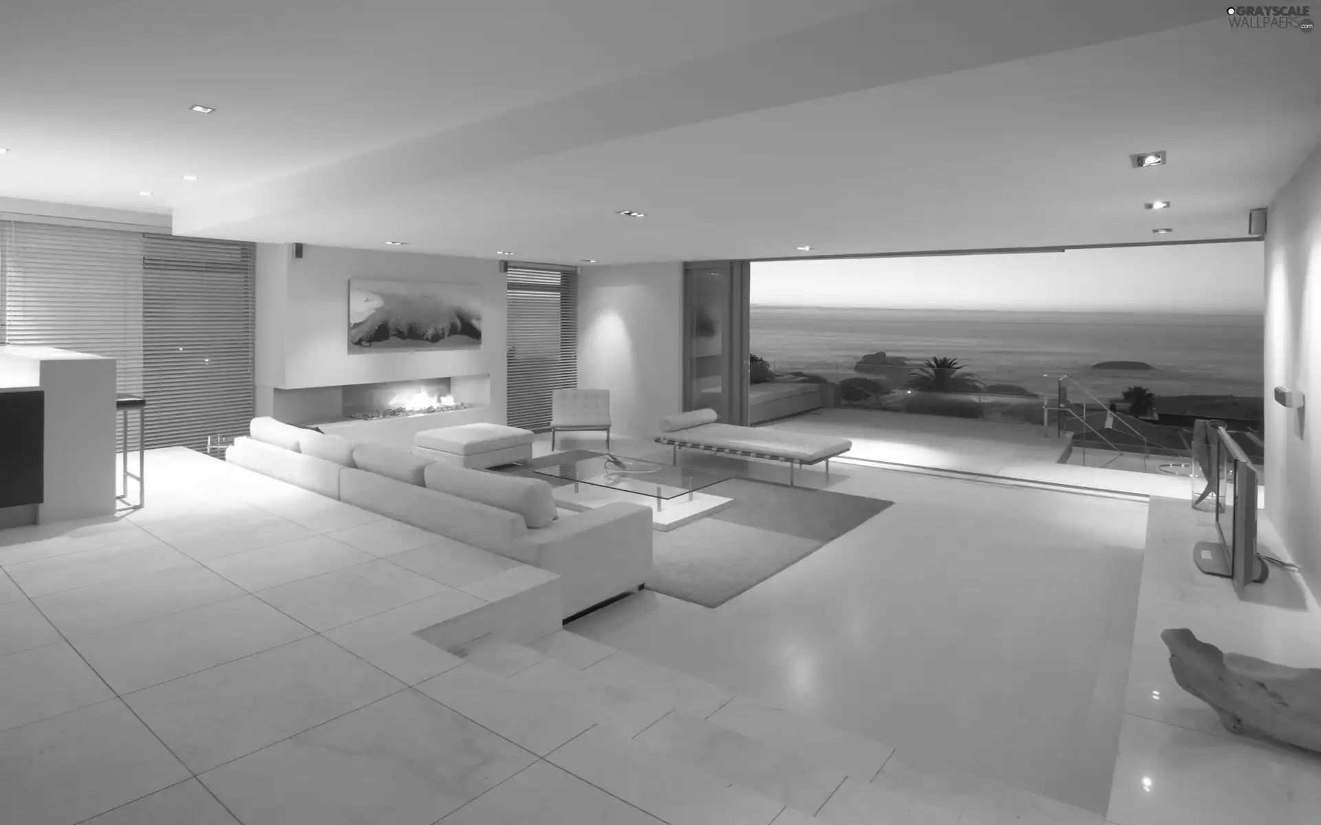 saloon, terrace