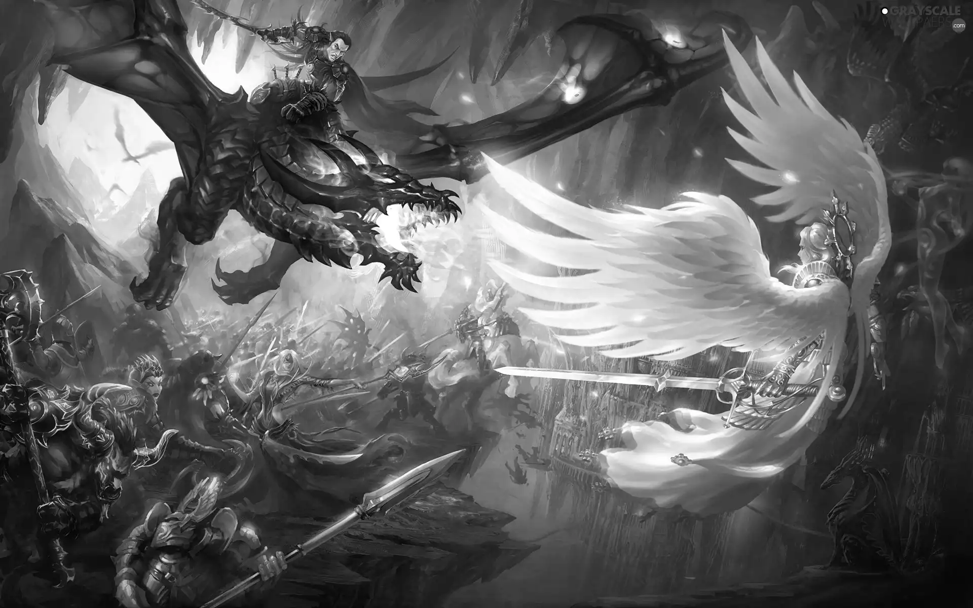 Heores 6, elves, seraph, Dark